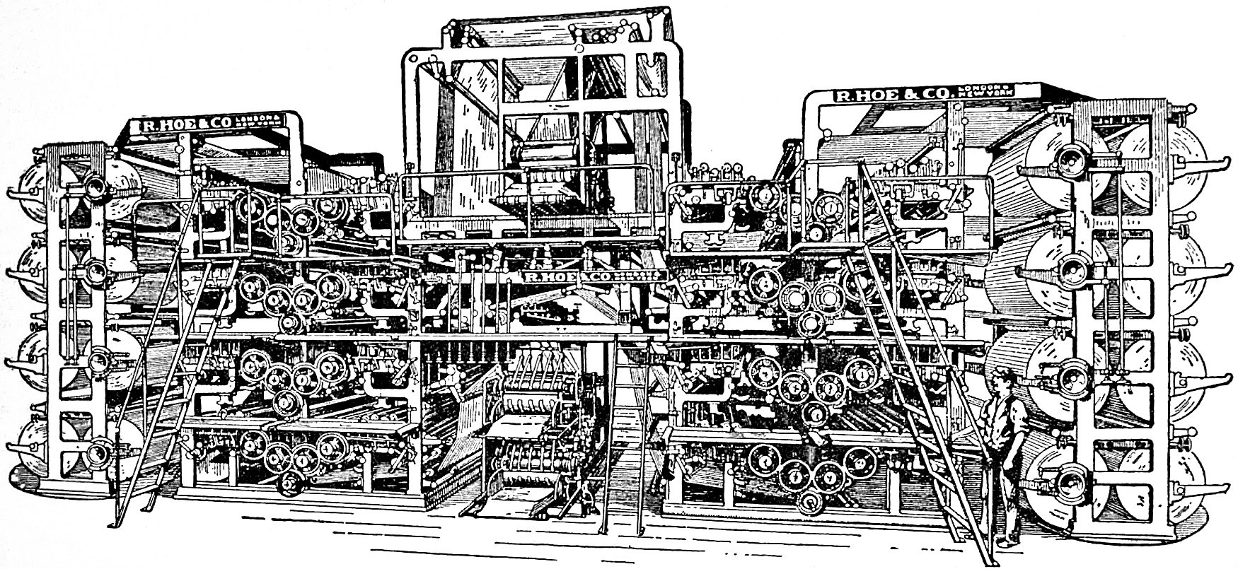 Hoe’s Rotary Press