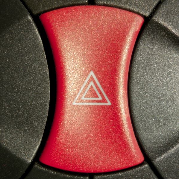 Hazard Light button