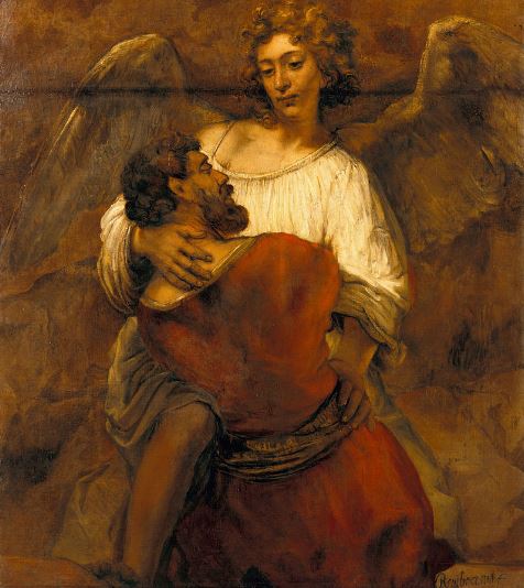 Jacob Wrestling with an Angel