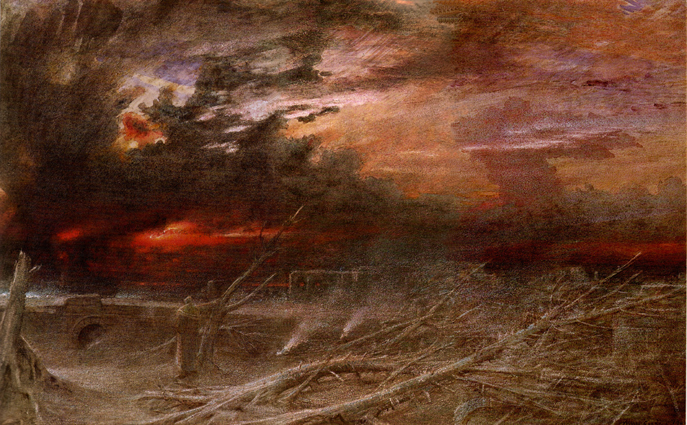 Albert Goodwin's painting Apocalypse (1903)