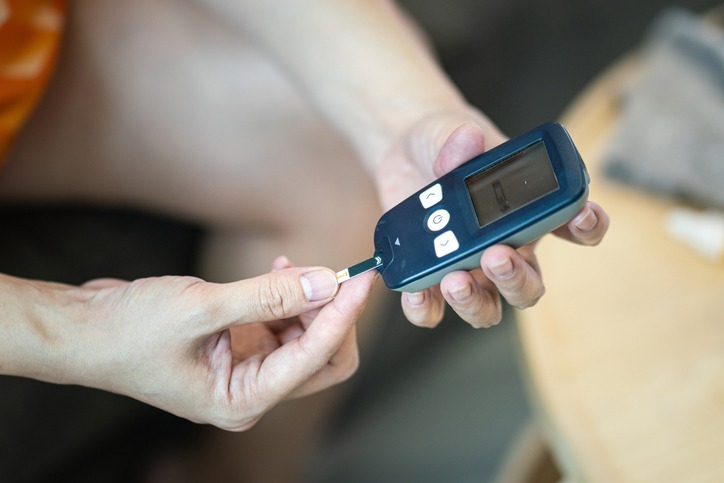 A Diabetes monitor