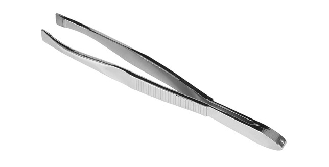 Eyebrow tweezers