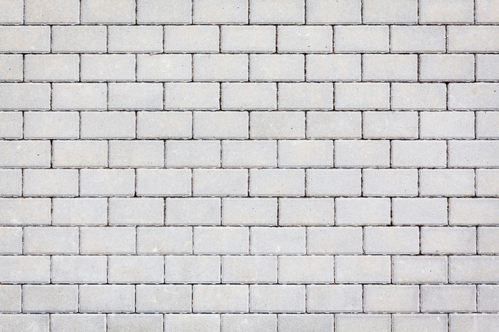 Tiled concrete pavement