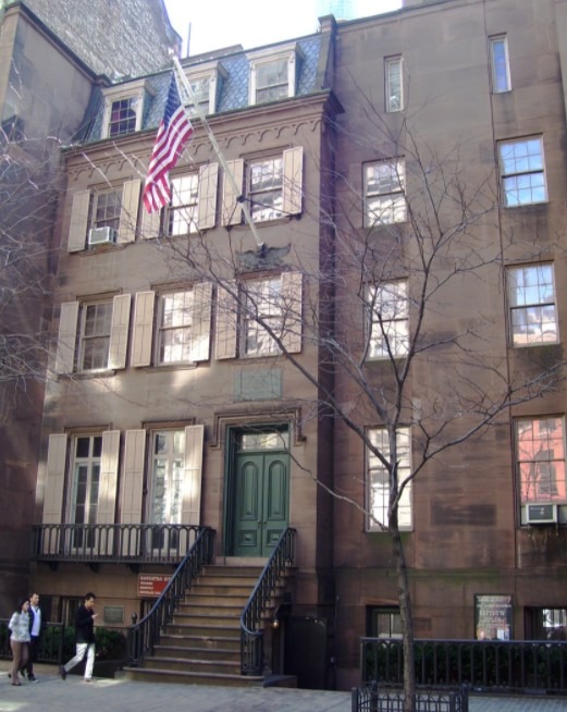 Roosevelt's birthplace at 28 East 20th Street in Manhattan, New York City