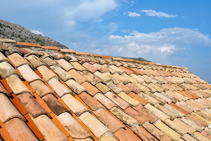 Terracotta Roof Tops in Dubrovnik Old Town, Dubrovnik