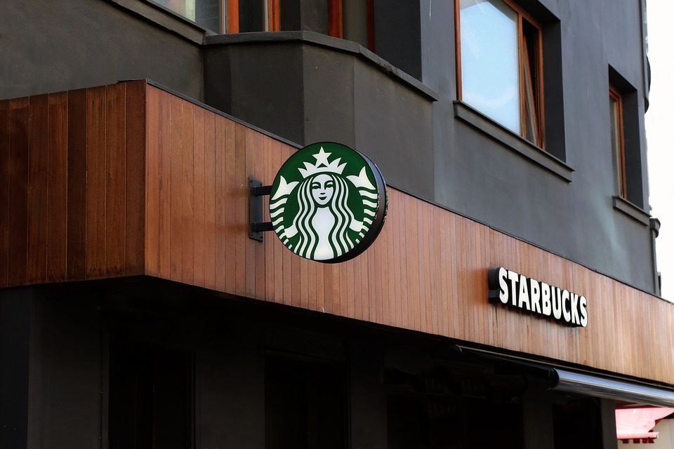Starbucks’s logo, siren logo, food logo, famous logo, mysterious woman, coffee shop